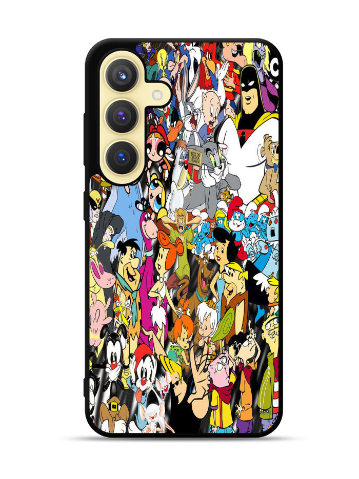 90S Cartoon Characters 2 Samsung Galaxy S24 Plus 5G , Samsung Galaxy S24+ 5G Case FZ3717