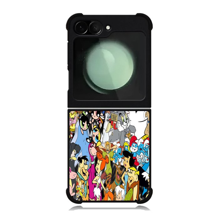 90S Cartoon Characters 2 Samsung Galaxy Z Flip 6 5G 2024 Case FZ3717