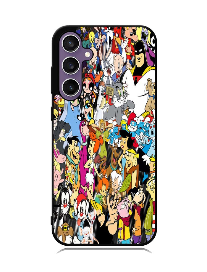 90S Cartoon Characters 2 Samsung Galaxy S24 FE 5G Case FZ3717