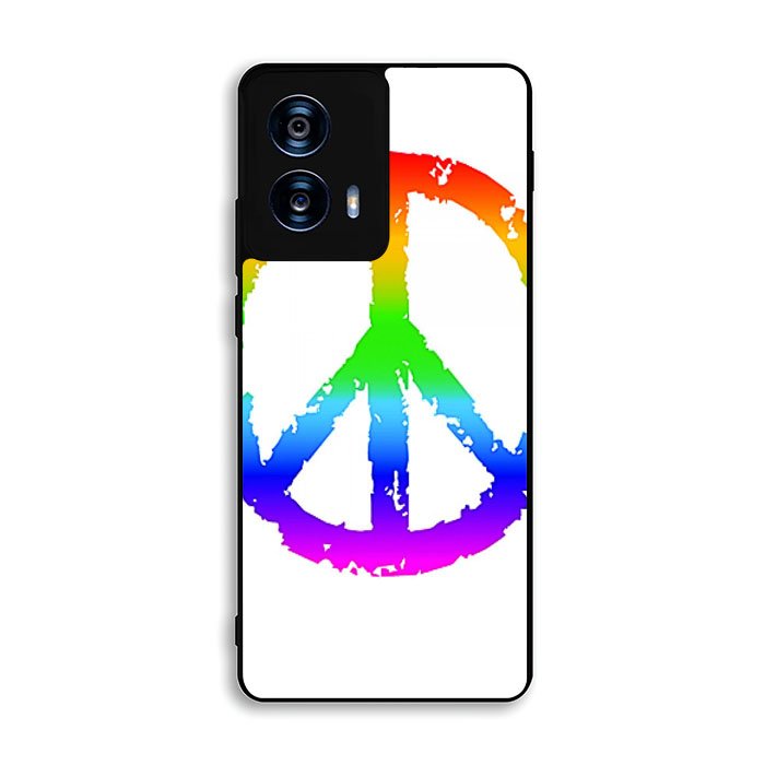 60S Peace Sign Logo Motorola Moto G Power 5G 2024 Case FE2518