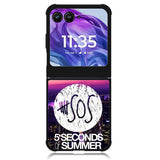 5 Seconds of Summer Logo Motorola Moto Razr Plus 2024 , Moto Razr+ 2024 Case FZ3721