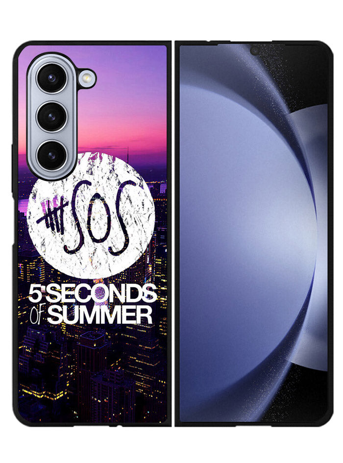 5 Seconds of Summer Logo Samsung Galaxy Z Fold 5 5G Case FZ3721