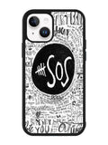 5 Seconds Of Summer Collage Quotes iPhone 15 Plus Case FZ3722