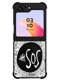 5 Seconds Of Summer Collage Quotes Samsung Galaxy Z Flip 5 5G 2023 Case FZ3722