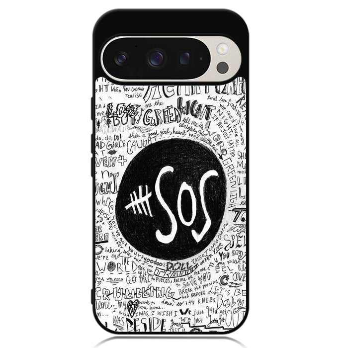 5 Seconds Of Summer Collage Quotes Google Pixel 9 | Pixel 9 Pro Case FZ3722