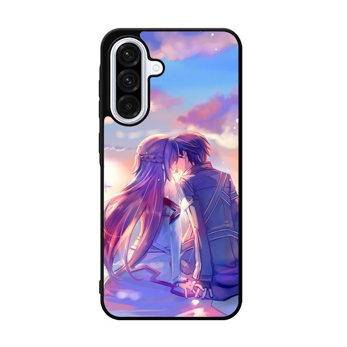 Anime Asuna Yuuki Kirito Sinon SAO Samsung Galaxy A36 Case FE7512