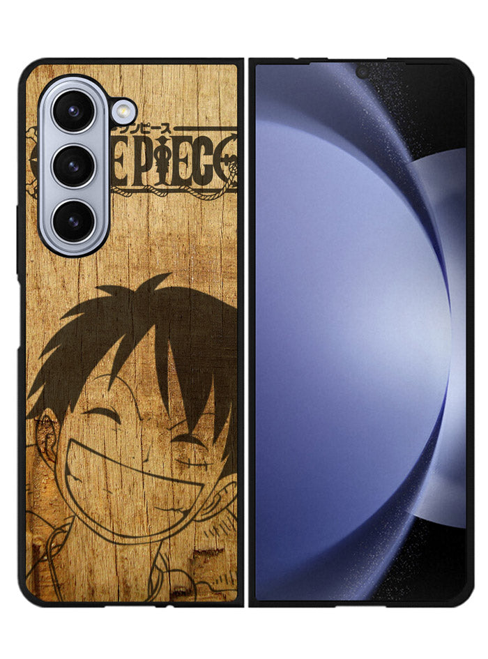 Luffy on Wood Samsung Galaxy Z Fold 5 5G Case FZ3416