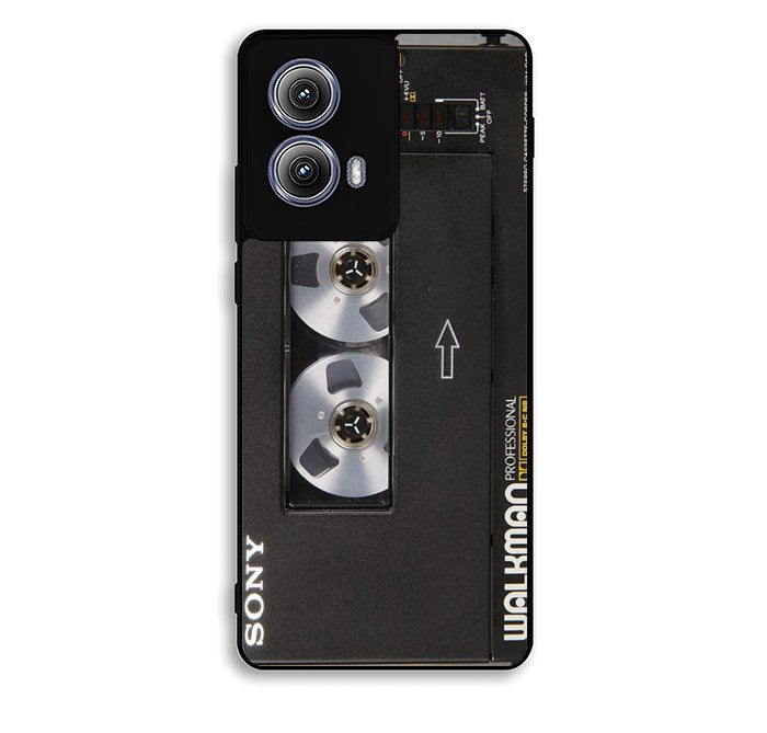 Sony Walkman Cassete Motorola Moto Edge 2024 Case FE1394
