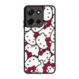 Hello Kitty Face Pattern Motorola Moto G 5G 2025 Case FE6121