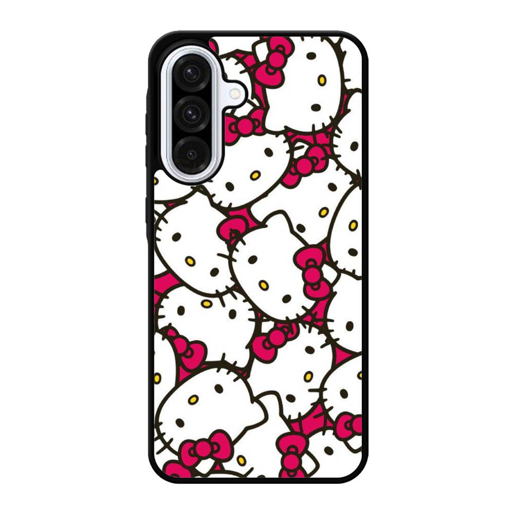 Hello Kitty Face Pattern Samsung Galaxy A56 Case FE1223