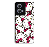 Hello Kitty Face Pattern Motorola Moto Edge 2024 Case FE5641