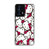 Hello Kitty Face Pattern Motorola Moto G Power 5G 2024 Case FE5641