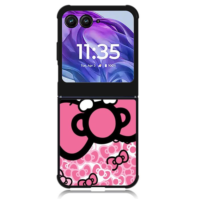 Hello Kitty Cute 2nd Motorola Moto Razr 2024 , Moto Razr 50 Case