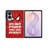 The Great Power Spiderman Samsung Galaxy Z Fold 8 Case DC1856