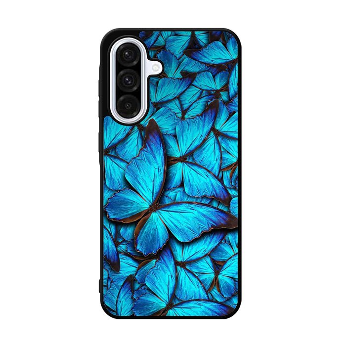 Butterfly Blue Samsung Galaxy A36 Case FE6281
