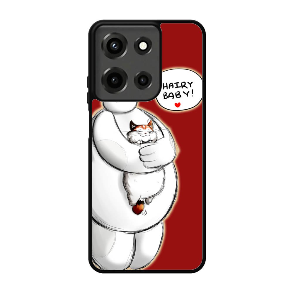 Cat and Baymax Hairy Baby Motorola Moto G 5G 2025 Case FE6579