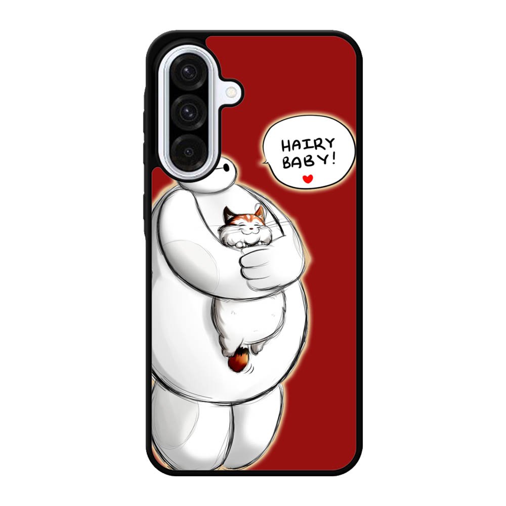 Cat and Baymax Hairy Baby Samsung Galaxy A56 Case FE6579