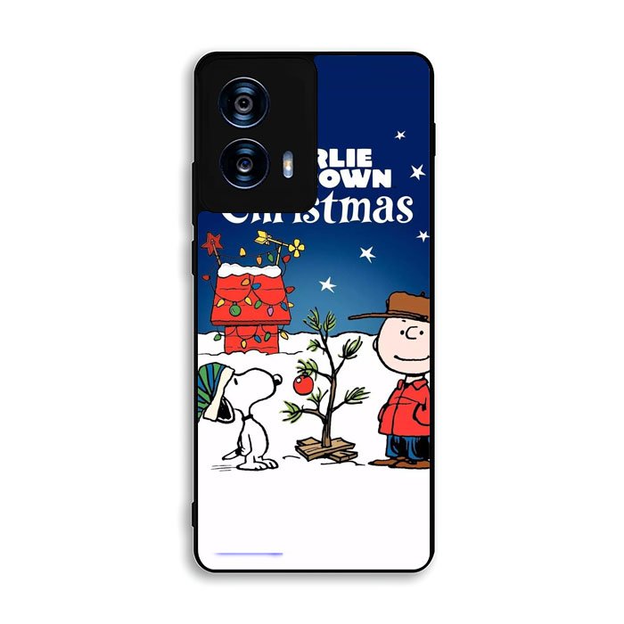 A Charlie Brown Peanuts Christmas Cartoon Motorola Moto G Power 5G 2024 Case FE2902