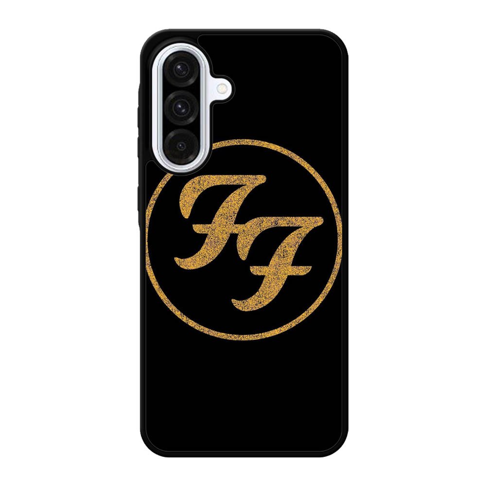 Foo Fighters Band Logo Gold Samsung Galaxy A56 Case FE8004