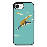 Black Friday offer Giraffe Riding Shark iPhone 16e Case
