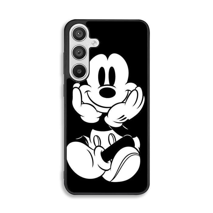 Black Mickey Mouse Samsung Galaxy A26 Case FE0652