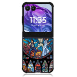 Star Wars Stained Glass Motorola Moto Razr 2024 , Moto Razr 50 Case