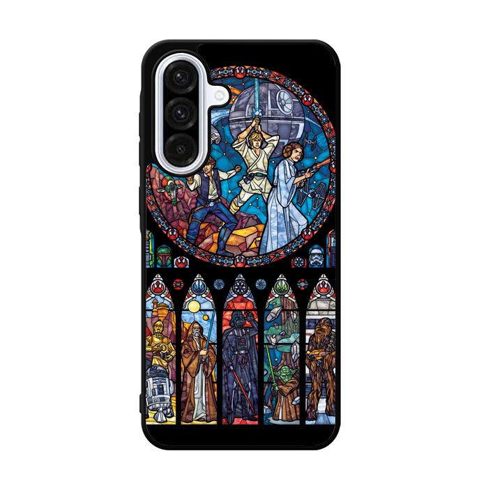 Star Wars Stained Glass Samsung Galaxy A36 Case FE7489