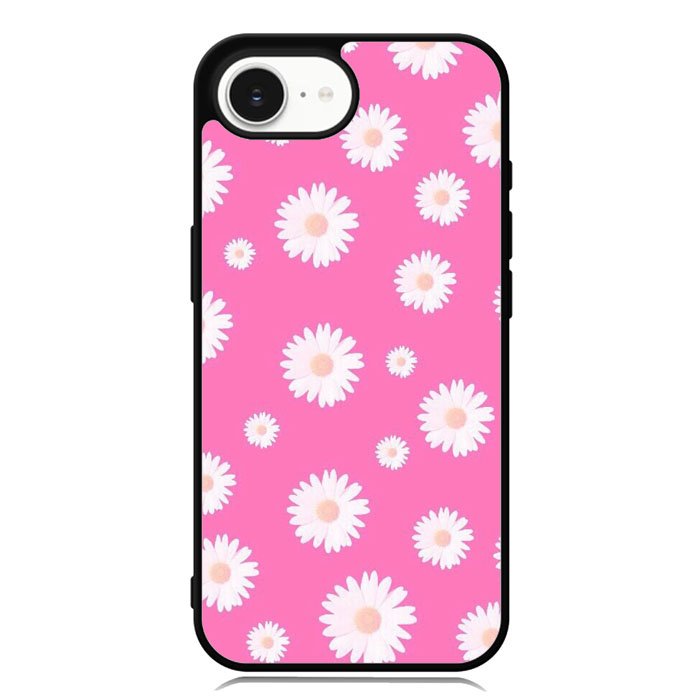 Pink Daisy iPhone 16e Case