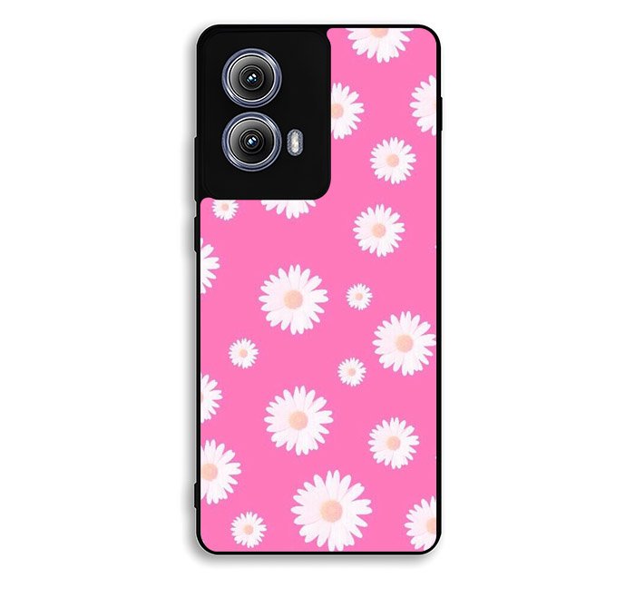 Pink Daisy Motorola Moto Edge 2024 Case FE5301