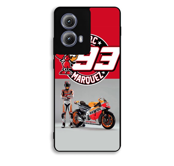 Marc Marquez 93 MotoGP Motorola Moto Edge 2024 Case FE8230