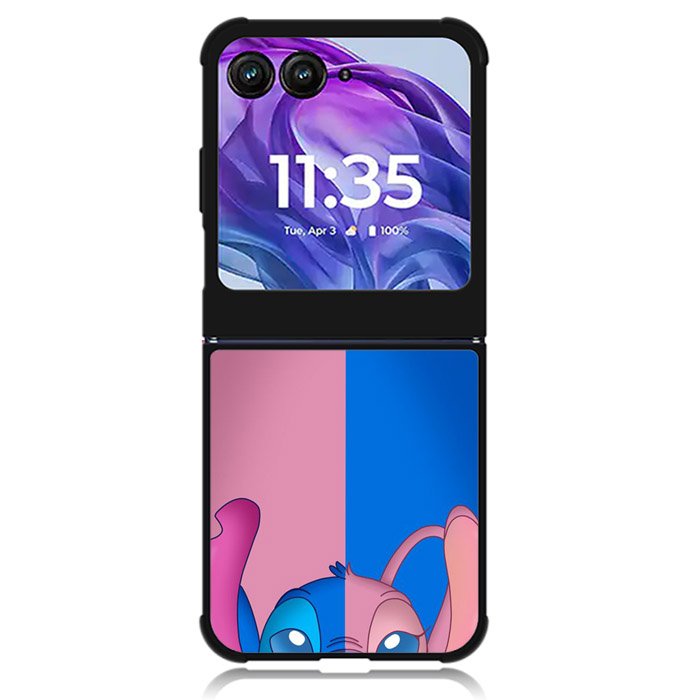 Stitch And Angel 2nd Motorola Moto Razr 2024 , Moto Razr 50 Case