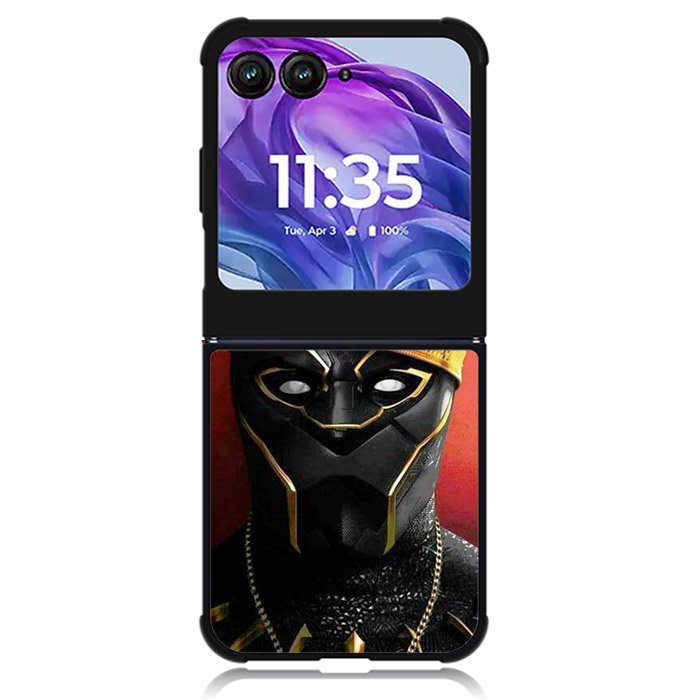 Black Panther Motorola Moto Razr 2024 , Moto Razr 50 Case