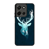 Deer Blue Winter Motorola Moto G 5G 2025 Case FE3337