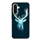 Deer Blue Winter Samsung Galaxy A56 Case FE3337