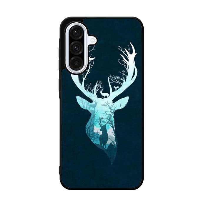 Deer Blue Winter Samsung Galaxy A36 Case FE3337