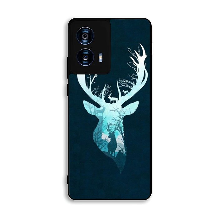 Deer Blue Winter Motorola Moto G Power 5G 2024 Case FE4818