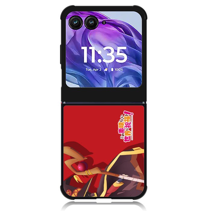 Megumin Konosuba Motorola Moto Razr 2024 , Moto Razr 50 Case