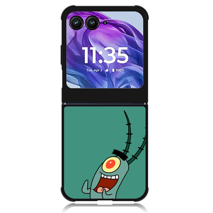 Plankton Spongebob Motorola Moto Razr 2024 , Moto Razr 50 Case