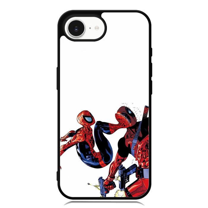 Deadpool x Spiderman Marvel iPhone 16e Case