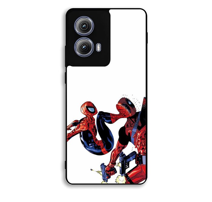 Deadpool x Spiderman Marvel Motorola Moto Edge 2024 Case FE7287