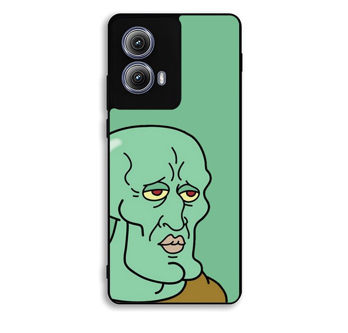 Squidward Handsome Face Motorola Moto Edge 2024 Case FE4024