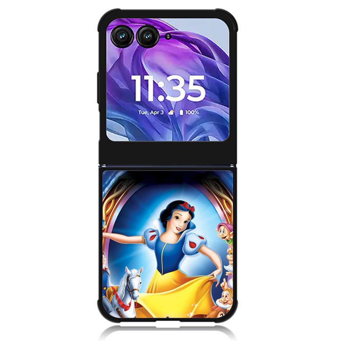 Snow White Disney Princess 1st Motorola Moto Razr 2024 , Moto Razr 50 Case