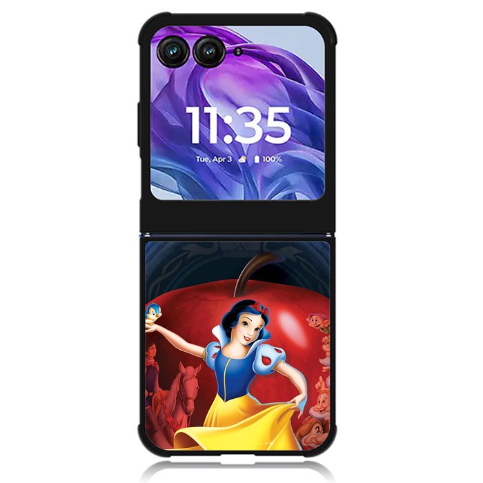 Snow White Disney Princess 2nd Motorola Moto Razr 2024 , Moto Razr 50 Case