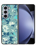 Floral Flower Pattern Samsung Galaxy Z Fold 5 5G Case FZ6375