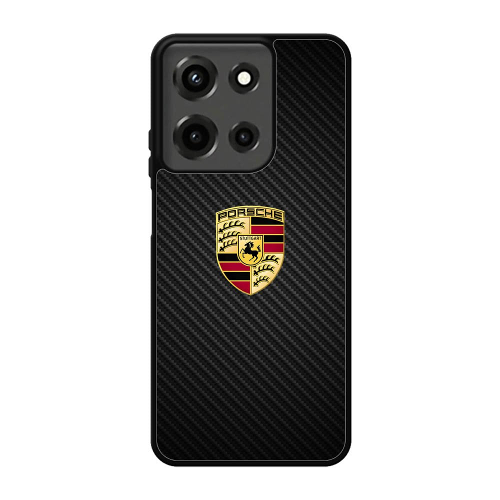 Porsche Logo Carbon Motorola Moto G 5G 2025 Case FE4628