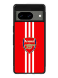 Arsenal Three Stripes Google Pixel 8a Case