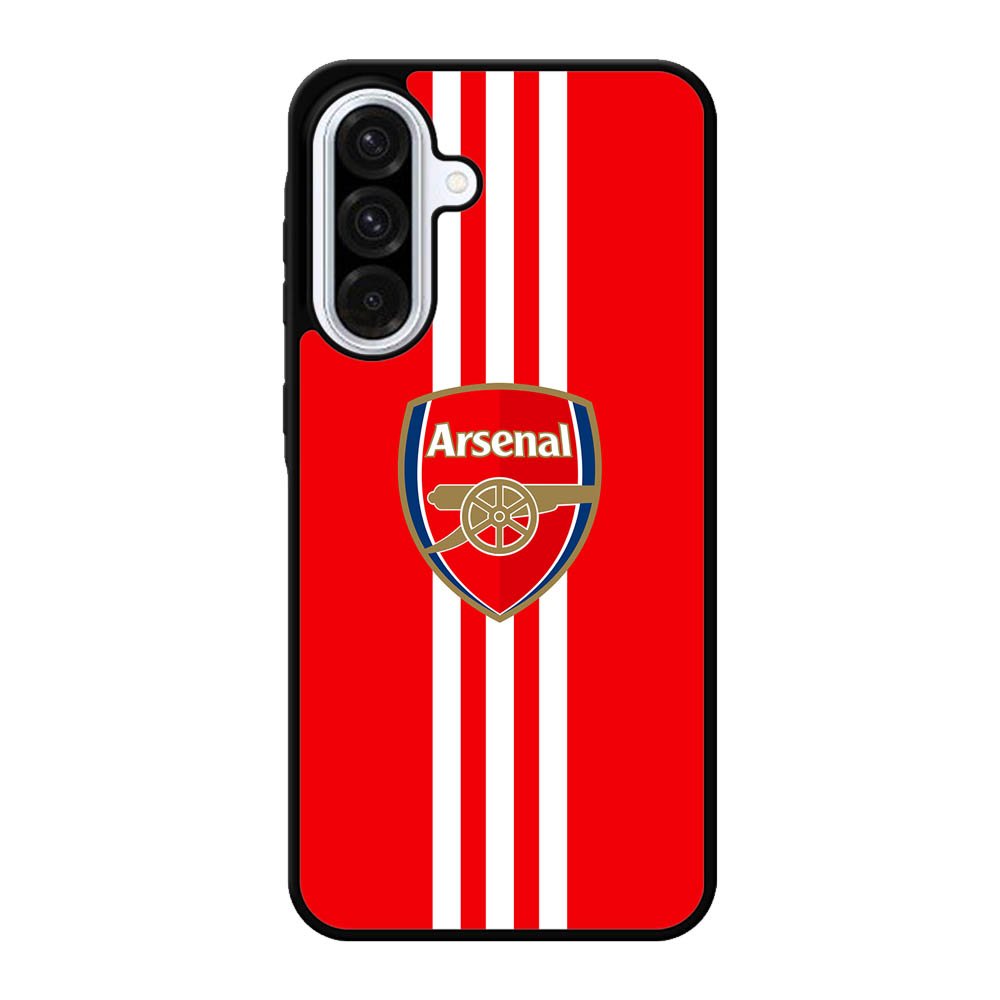Arsenal Three Stripes Samsung Galaxy A56 Case FE5614