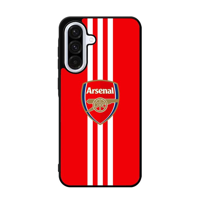 Arsenal Three Stripes Samsung Galaxy A36 Case FE3847