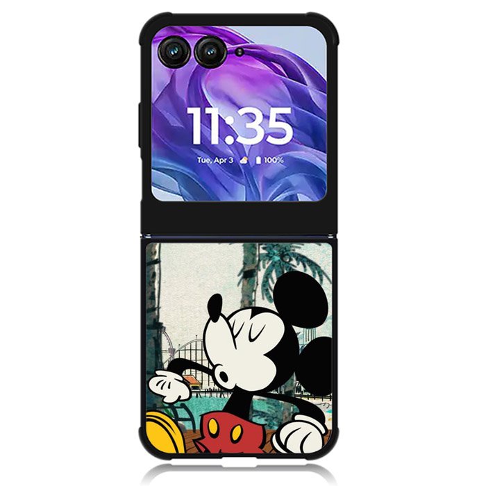 Disney Mickey Mouse 2nd Motorola Moto Razr 2024 , Moto Razr 50 Case