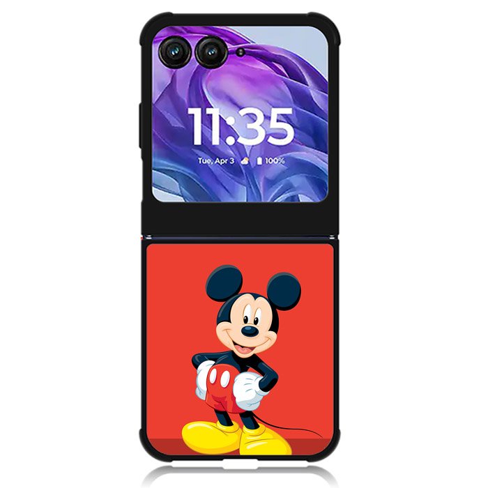 Disney Mickey Mouse 3rd Motorola Moto Razr 2024 , Moto Razr 50 Case